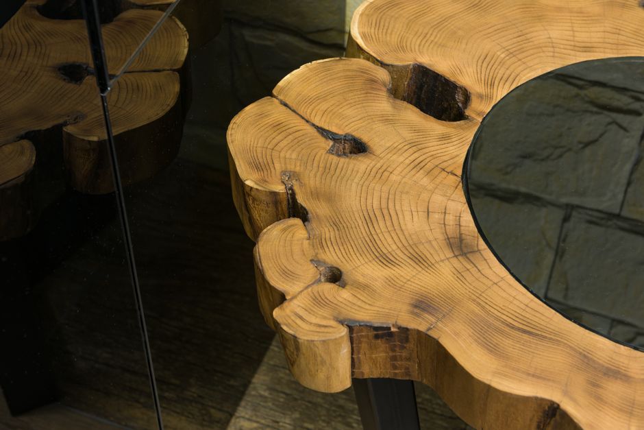 modern wooden sculpture furniture design