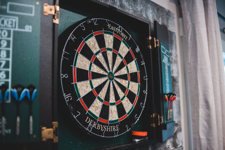 dartboard professional tournament stage