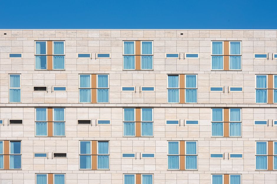 modern hotel exterior building architecture design daytime