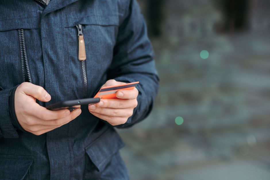 digital wallet smartphone payment credit card