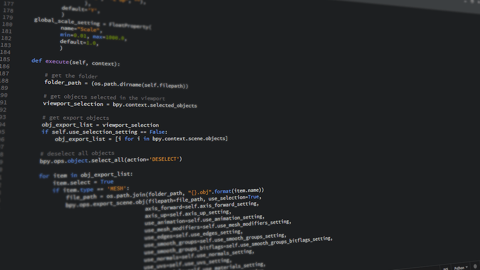 artificial intelligence data code analysis screen