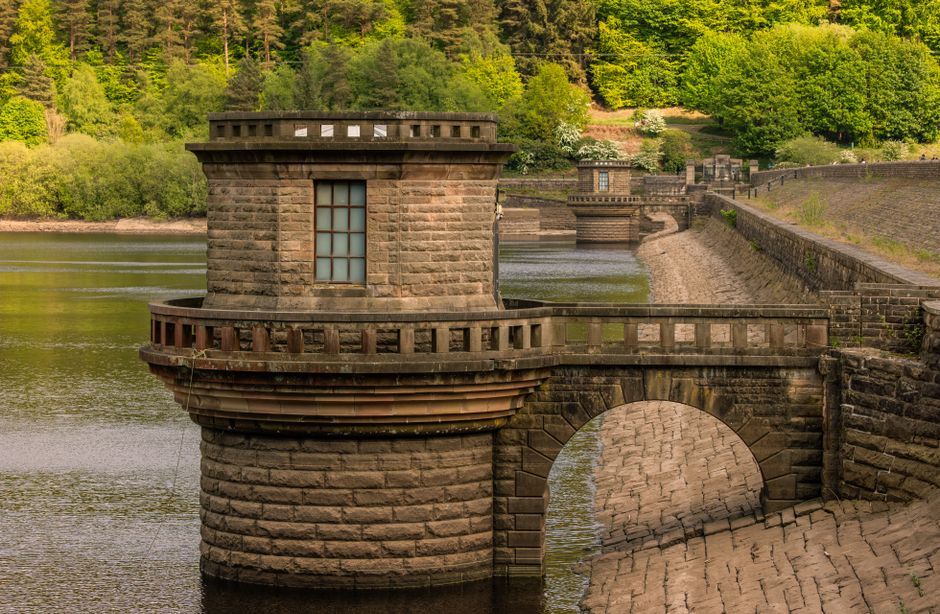 British water reservoir landscape England