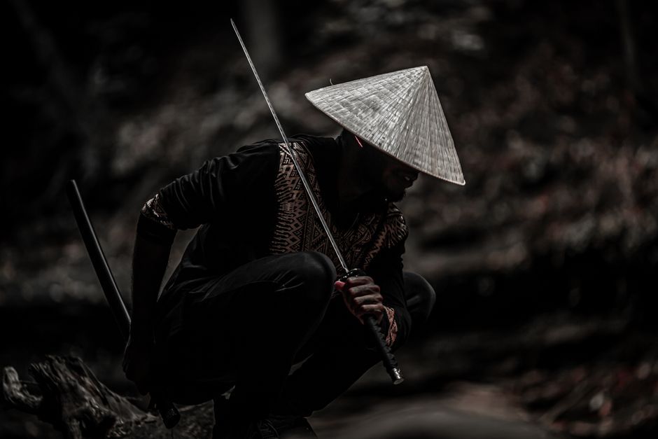 assassin sword action film scene