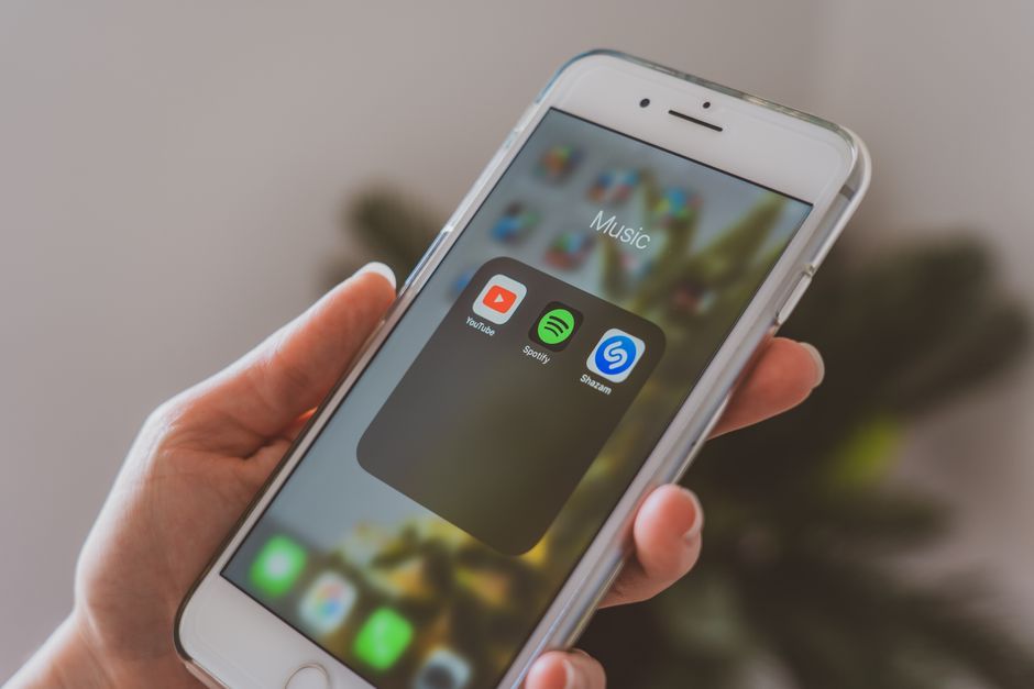 streaming services mobile app interface